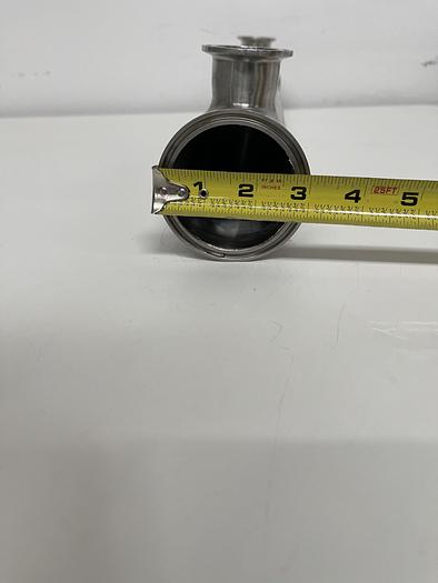 Used Stainless Steel 2.5" Sanitary x 20.5" Filter Housing Column