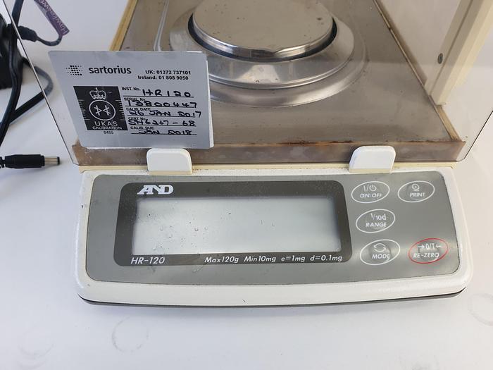 Used A&D HR-120 Balance
