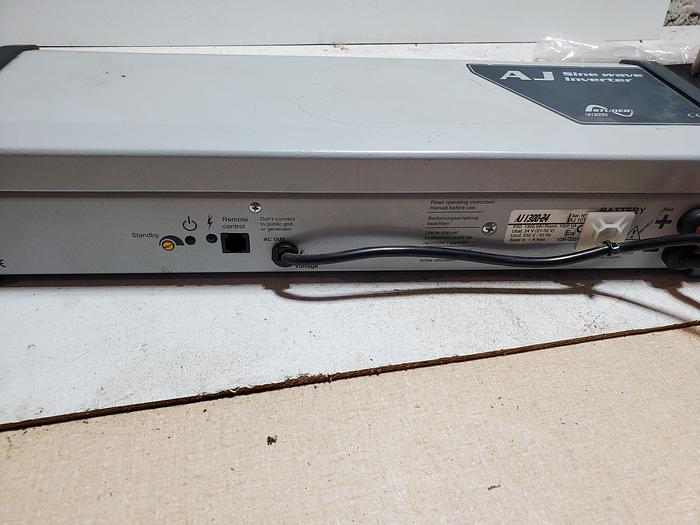 Used Harmon International AJ 1300-24 Sine Wave Power Inverter (J1)