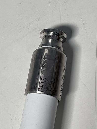 Used TSC 17" Hose w/ 2" Sanitary Elbow Fitting and 1" Sanitary Fitting