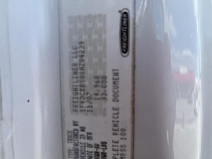 Used Lift-All 75ft Bucket Boom on 2008 Freightliner M2 106 4x4 Reg Cab Flatbed Truck - C84239