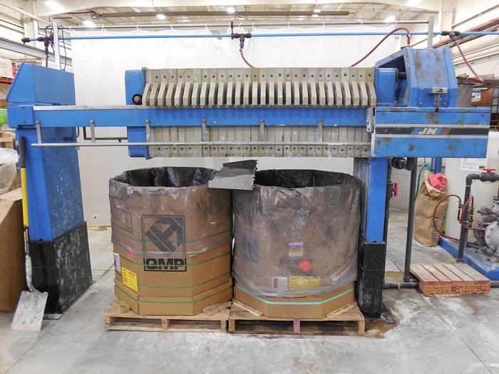 Used Filter, P&F, 24" X 24", PPL, 8 CF, JWI, 28 Plates #A742383