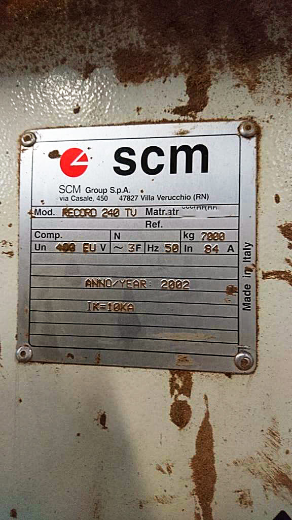 Used SCM RECORD 240 TV -2002