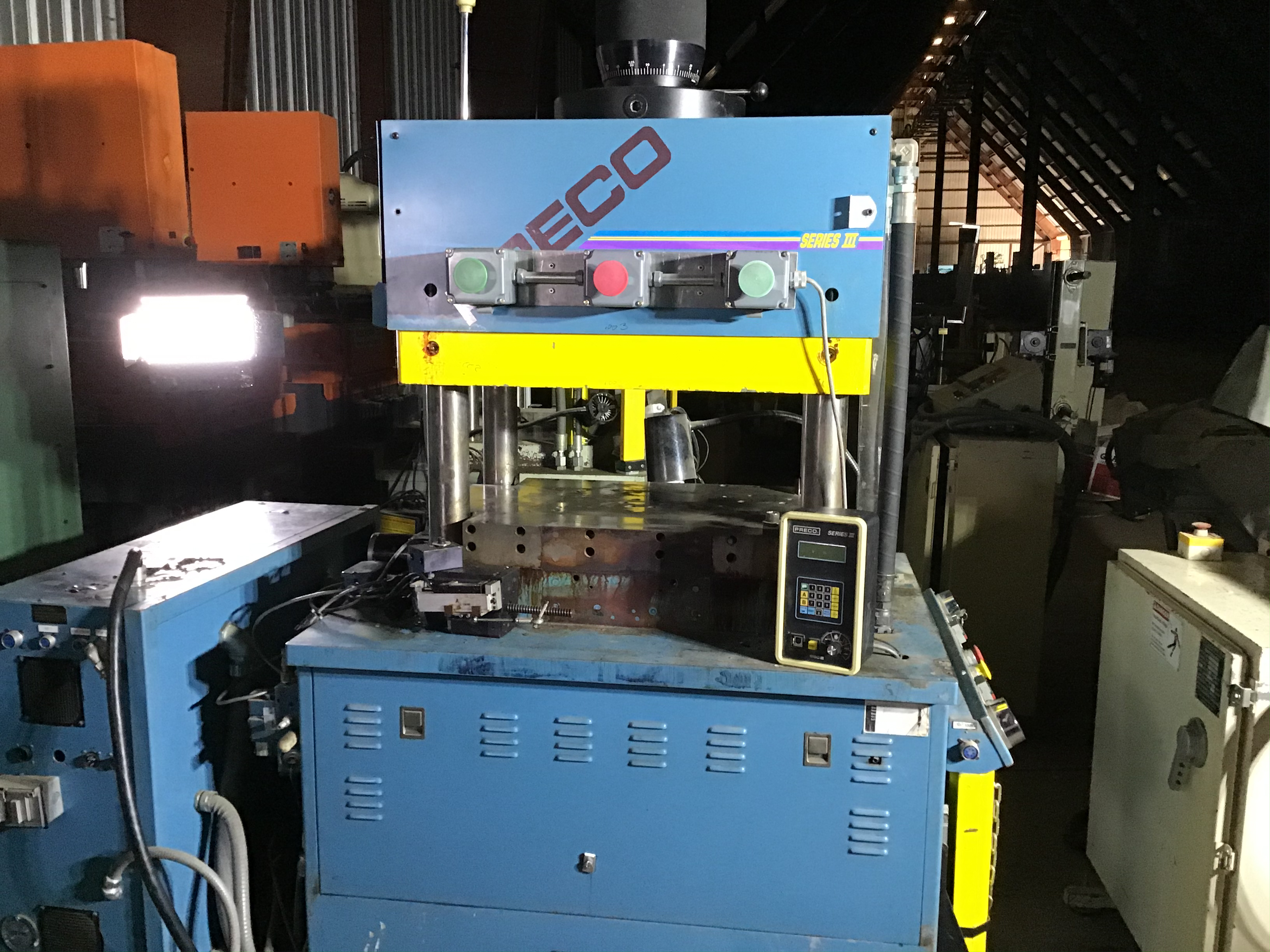 Used 100 Ton Preco Mdl. 2024 Die Cutting Press