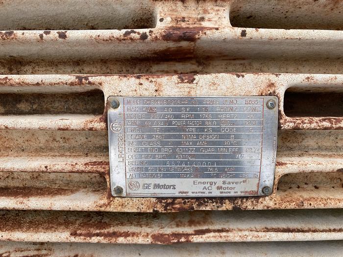 Used Used Littleford approximately 30 cubic feet carbon steel jacketed mixer