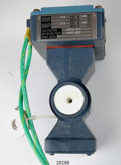 Used Foxboro 801sa-wcr-pjgfna-a 1/16" Magnetic Flow Tube, #28286