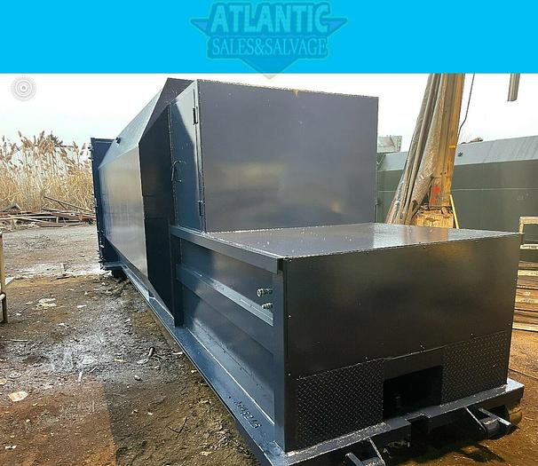 Used PTR 30 yard self conatined compactor model 301