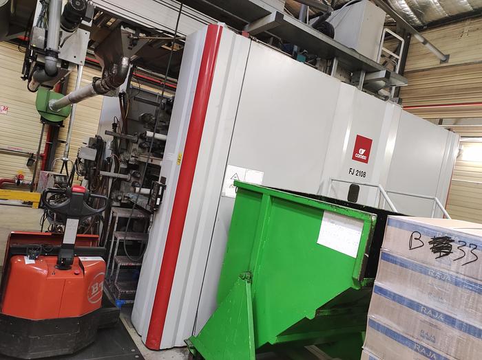 Used (visible in production) 2001 COMEXI  FJ2108 - 8 col. C.I Flexo