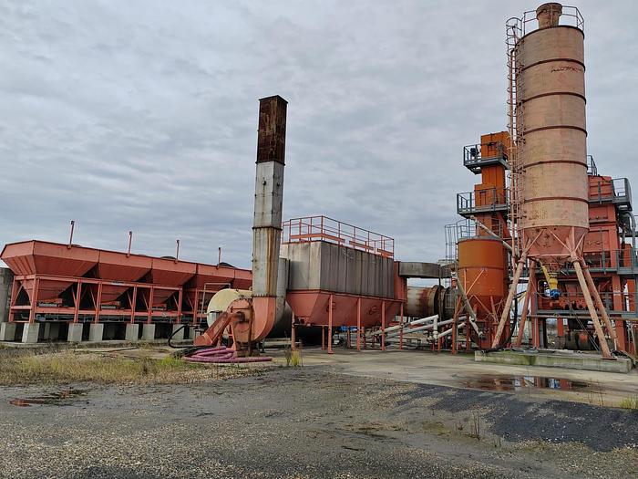 Usato VENDITA IMPIANTO PRODUZIONE ASFALTI MARINI 200T