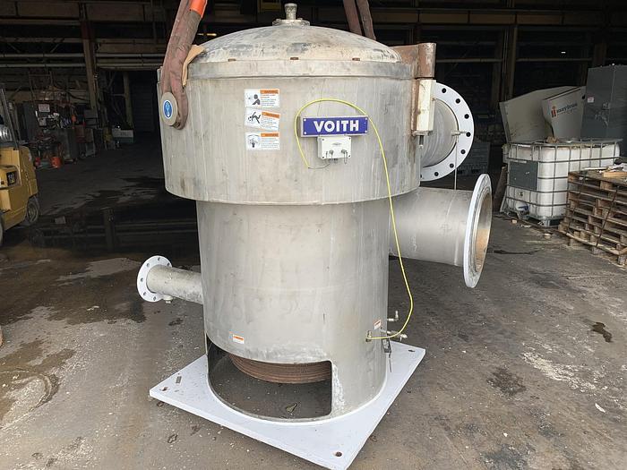 Used VOITH VERTICAL PRESSURE SCREEN S/S 125 HP