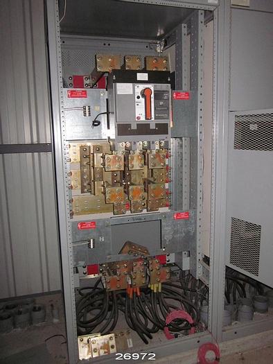 Used General Electric POWER BREAK General Electric Power Break Circuit Breaker, 2000 Amps, 600 Vac, With Micro Versatrip Plus Trip Unit,  Catalog No. Tp2020Ttr. #26972