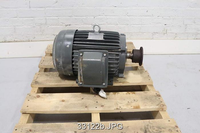 Used Westinghouse 10Hp, 1745RPM, 460Volts  AC Motor #33122