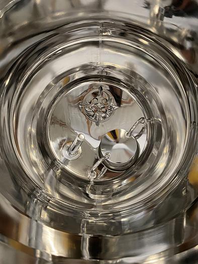 Used T&C 50 Liter Stainless Steel 45 PSI Jacketed Reactor w/ Agitator & Load Cells