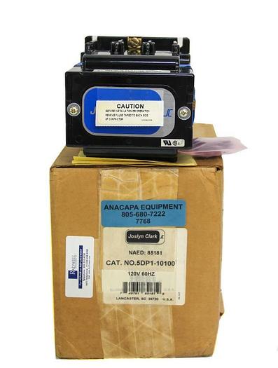 Used Joslyn Clark 5DP1-10100 DC Drive Contactors, 5DP Series 500 Volt DC, NEW (7768)W 749761851819