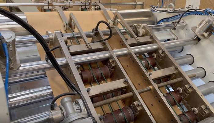 Used (visible in production) 2016 CURIONI SUN MASTER 355 (with double handles unit - Flat handles & twisted handles)