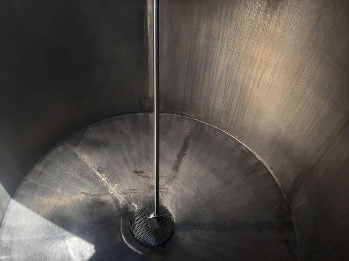 Used Tank, 600 Gallon, 316 S/st, Agit, Cone Btm #S744469