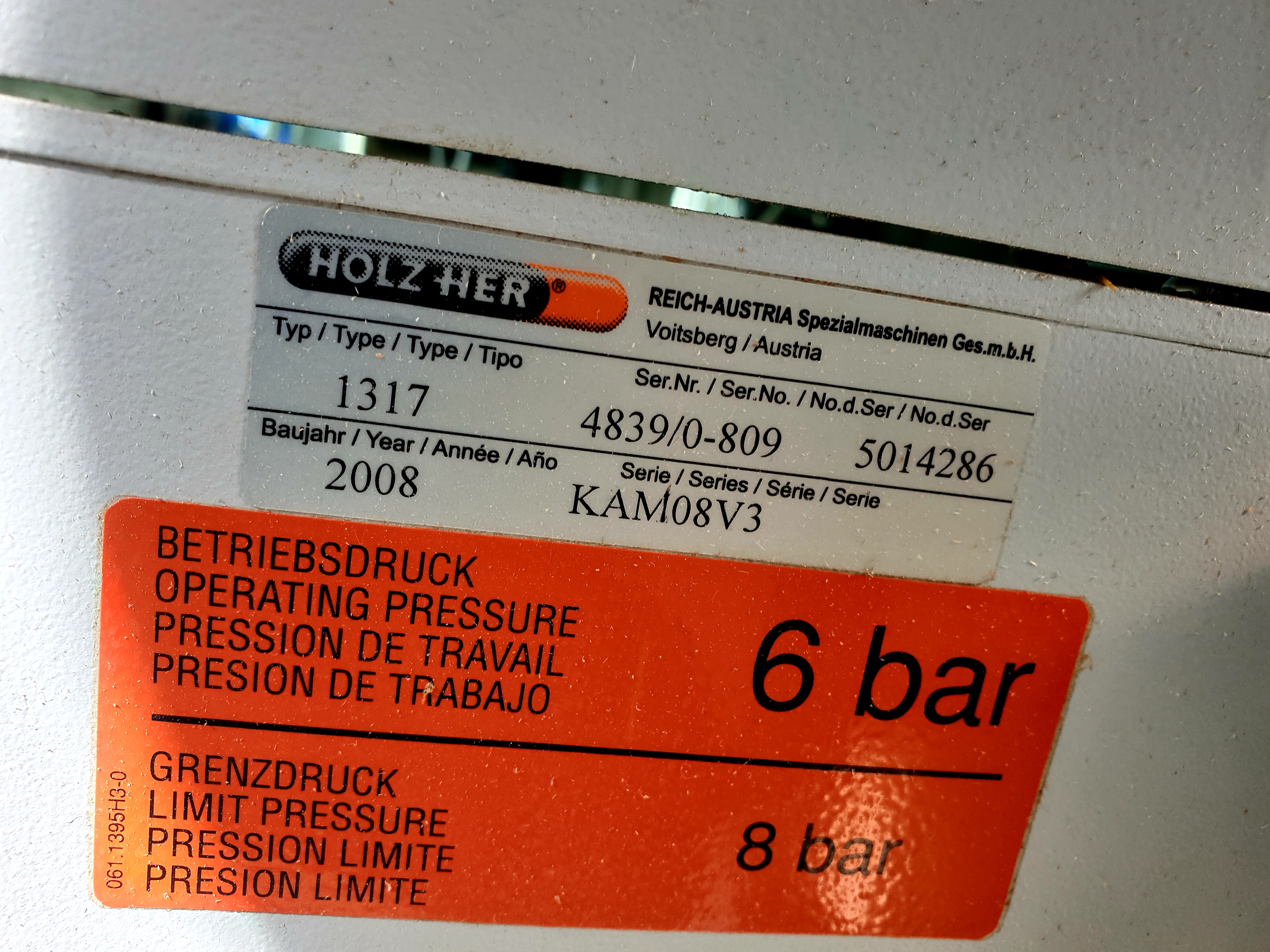 Usado 2008 HOLZ-HER Sprint 1317