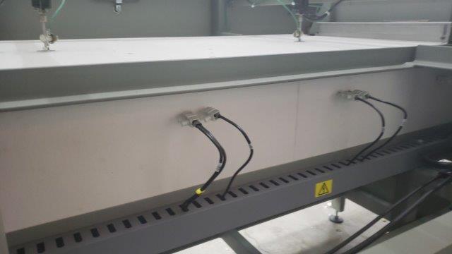 Used 2014 Schmid 4 zone digital controlled conveyor reflow oven