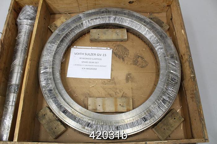Refurbished Voith Sulzer GV-15  Gear Set, 5.87/1 Ratio #42031