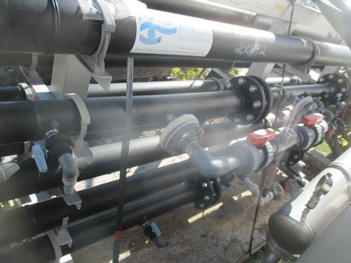 Used NIJHUIS Water Technologies Pipe Flocculator System