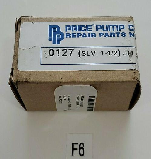 *NEW IN BOX* Price Pump Co 0127 Repair Kit (SLV. 1-1/2) JM SS + Warranty!