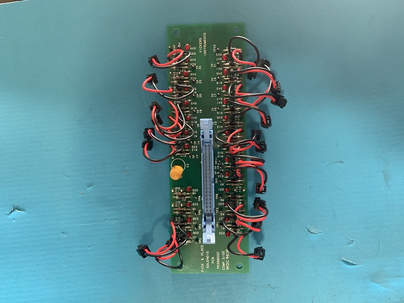 Used Vickers Instruments Solenoid PCB PER8B00C