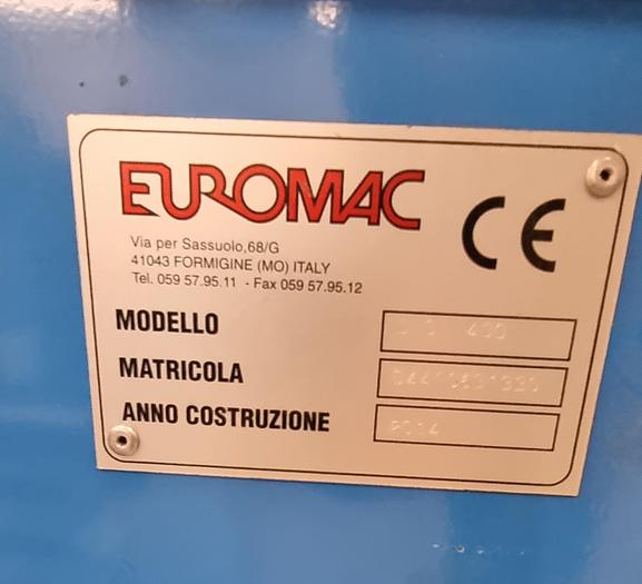 Used 2014 Euromac Digibend 400 Horizontal Bending Machine