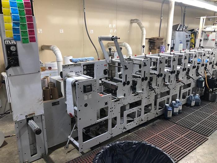 Used Mark Andy 2200 10" 8 Color