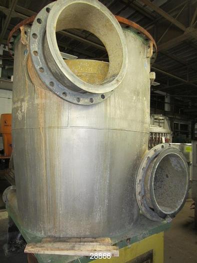 Used Voith VPS 35 Pressure Screen With Multifoil Rotor #28866