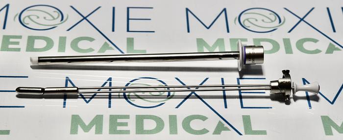 Used GYRUS ACMI 24 Fr and 26 Fr Obturator and Sheath; EMRS-24B, ETOR-24B, EMRS-26B, ETOR-26B