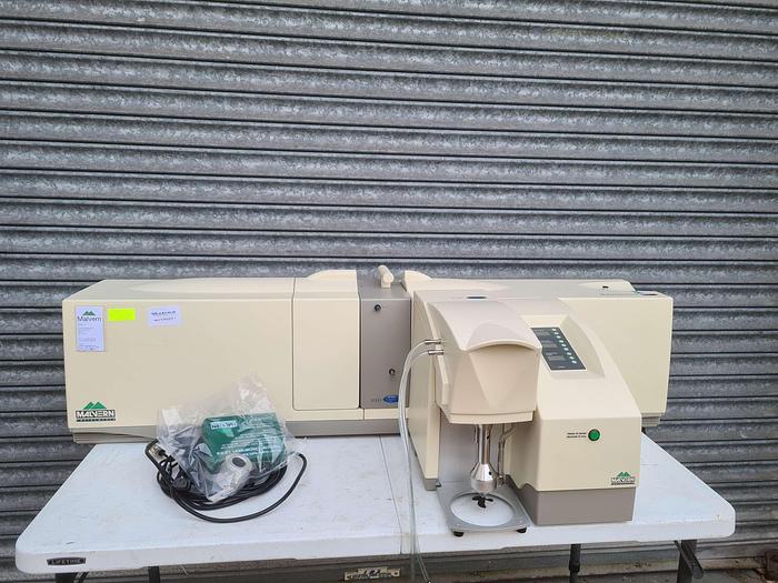Used Malvern Instruments Multisizer APA2000 Particle Counter