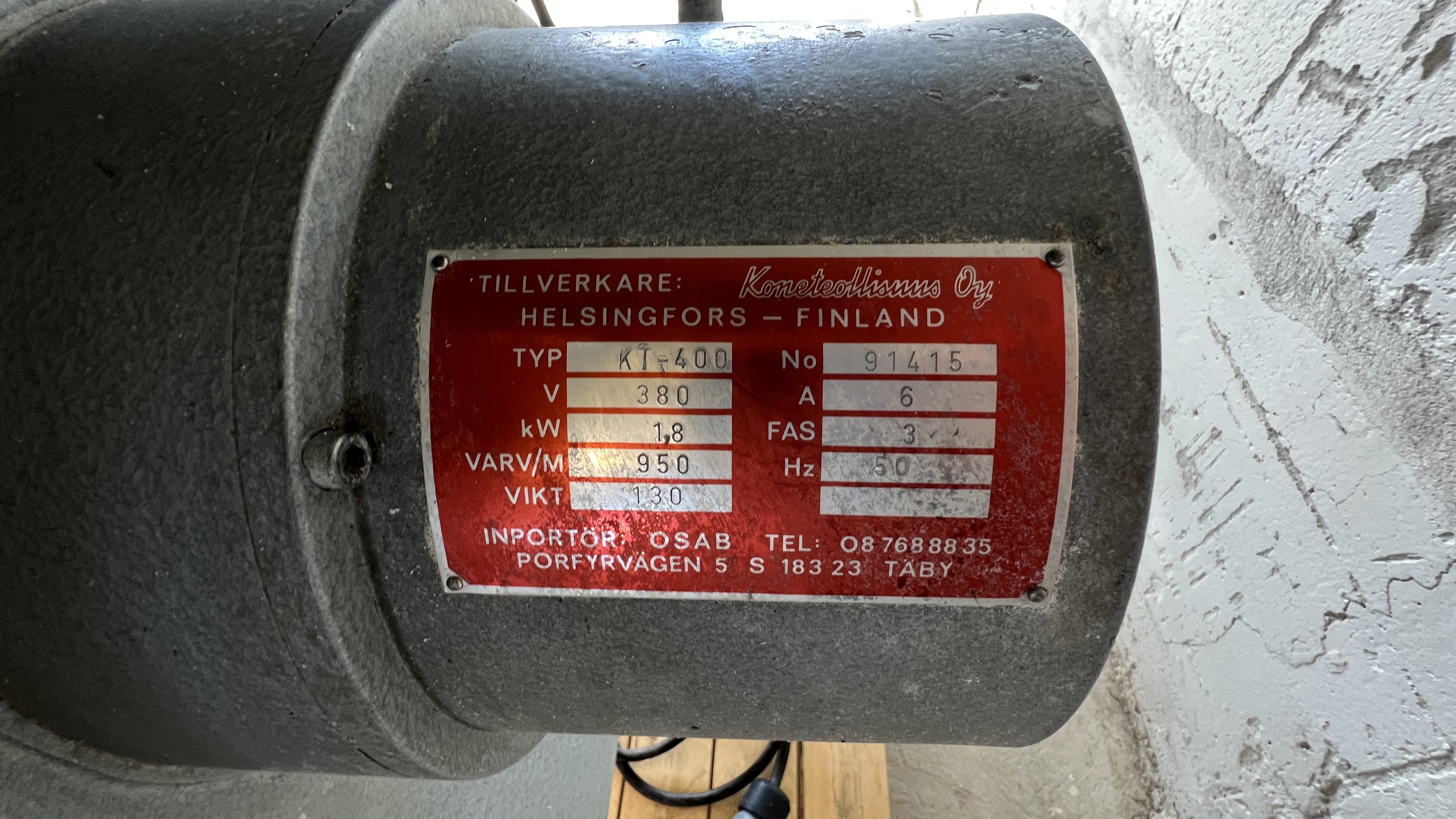 Begagnad KT 400