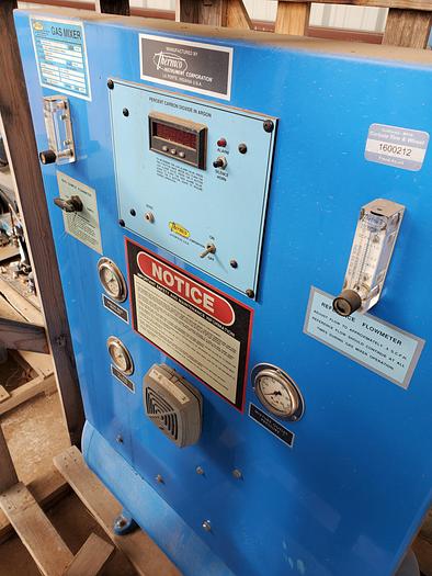 Used Thermco 6105 CO2 Argon Gas Mixer