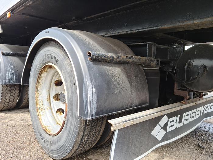 Used 2003 HFR 2 AXLE/ CITY/ FRIDGE TRAILER/ OPEN SIDE/ LOADING LIFT STEERING AXLE FRIDGE UNIT