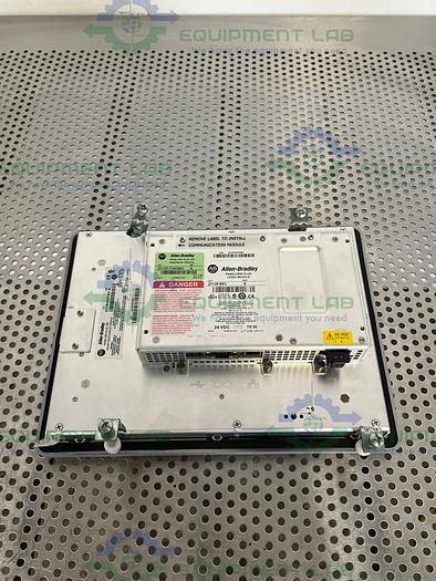 Used Allen Bradley  2711P-RDT10C PanelView Plus 1000 w/ Allen Bradley 2711P-RP1 Module