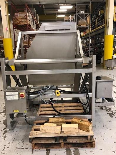 Used Cozzini Vat Dumper, Self-Contained Hydraulic