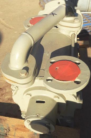 Used Pump, Vacuum, 10 HP, Travaini, Liquid Ring, 1.5" In/Out #S743029