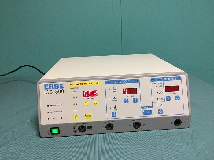 Used ERBE ICC 300 HF Chirugie Einheit Diathermie Einheit