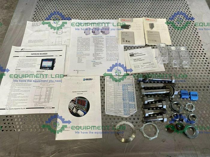 Used Fuji PHL11B12 PHL Paperless Record & Lenze SMVector ESV5 Inverter in Enclosure