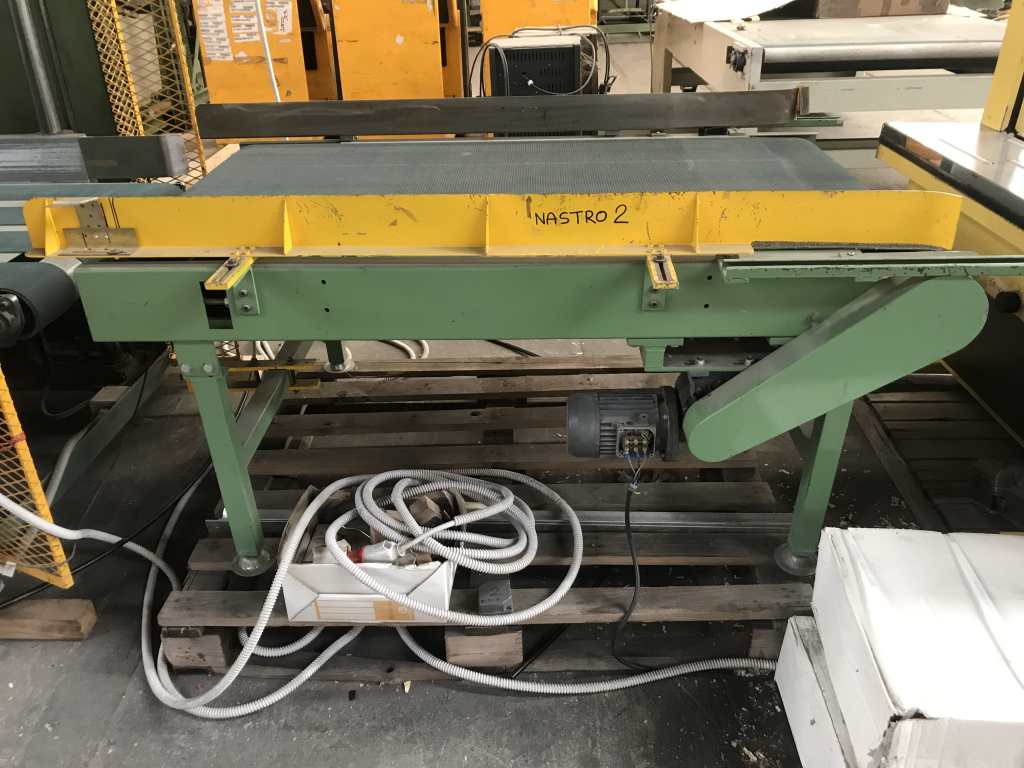 Usato Linea di imballaggio per lettini o simili con larghezza massima mm. 850