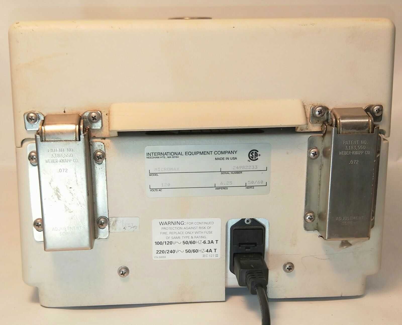 Used IEC MicroMax Microcentrifuge (24 x 1.5 - 2mL)