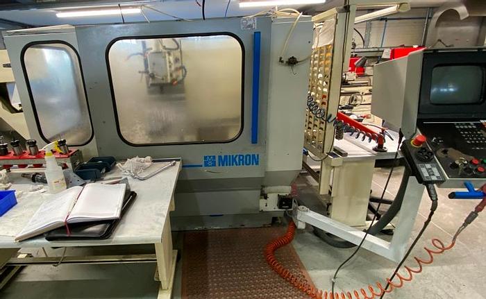 Used 1994 Mikron UME 560 3 Axis Machine CNC Milling Machine