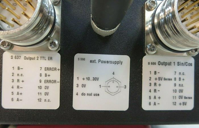 Used BaumerHubner,HEAG160-1-T256/512/1024/2048-ER-EXT,Precision Interpolator/Splitter