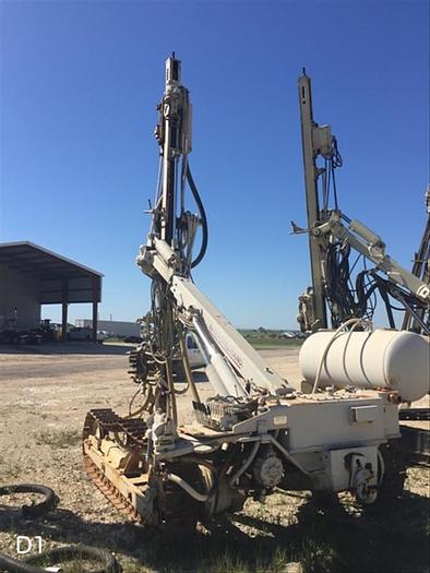 Used 1988 Ingersoll-Rand ECM350 Air Trac Drill & 850 cfm Air Compressor