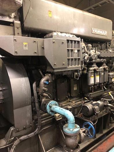 Used Yanmar 6N21AL-EN generator sets x 2 units