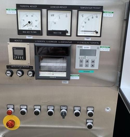 Used A 14673 D - Mixer / Granulator COLLETTE GRAL 25