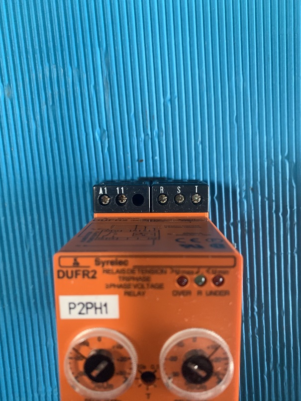 Used Syrelec 3 Phase Voltage Relay