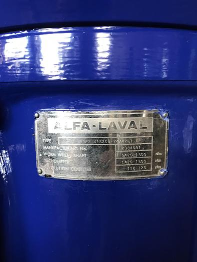 Used Alfa Laval BRPX313 separator for fish and food industry