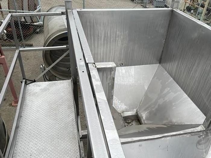 Used Stainless Steel Dual Surge Hopper System