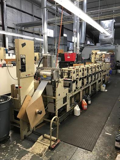 Used Mark Andy 2200-C 10" 8 Color